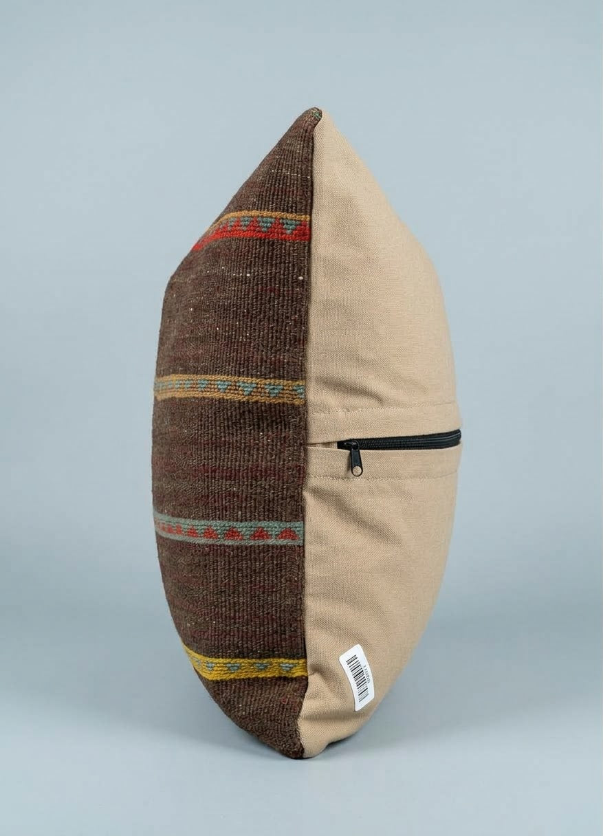 Artisan Kelim Kilim Pillow Cushion Handmade
