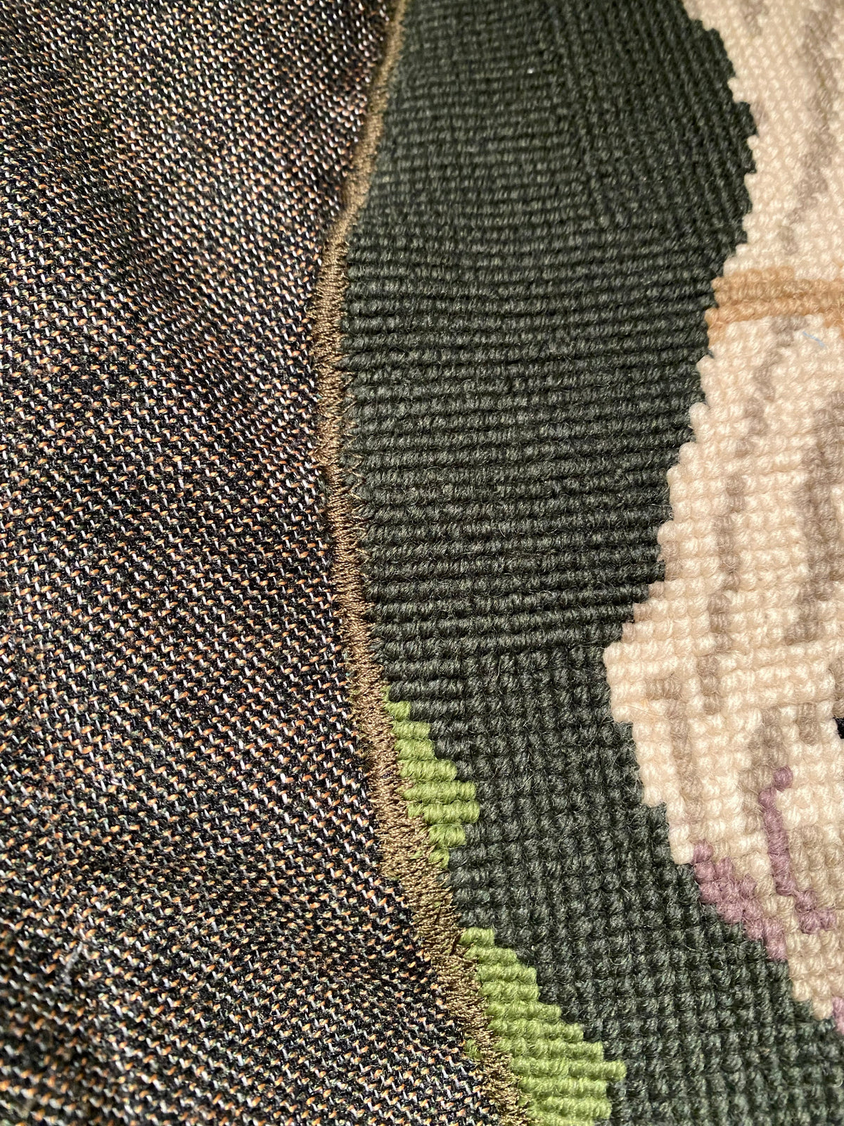 Brown Blazer with Horse Tapestry Back