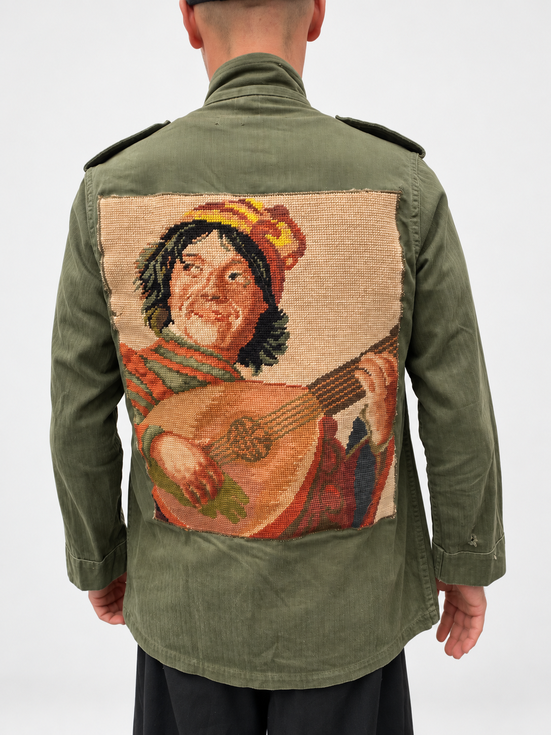 The Renaissance Reborn Artisan M-65 Lute Player Military Jacket by J+B Studio