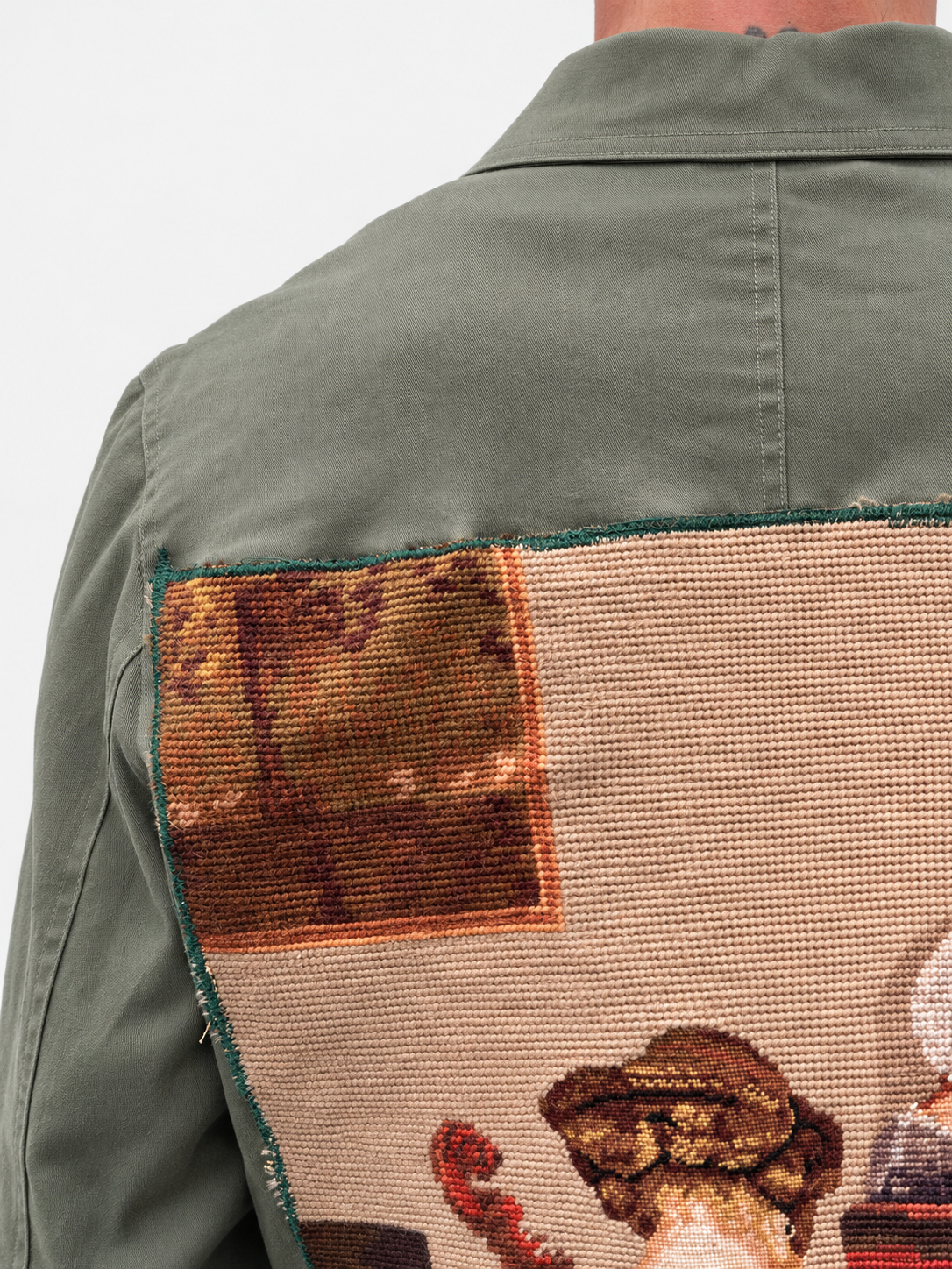 The Caravaggio Combat  Military Artisan Jacket Musicians by J+B Studio