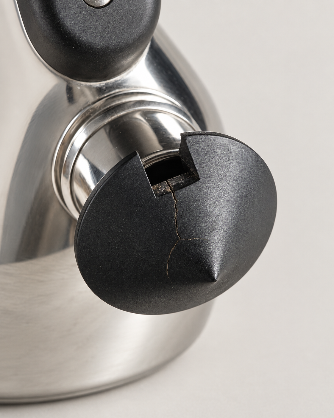 Stainless Steel 18/10 Whistling Kettle 80's Carlo Giannini by Flavio Sambinelli