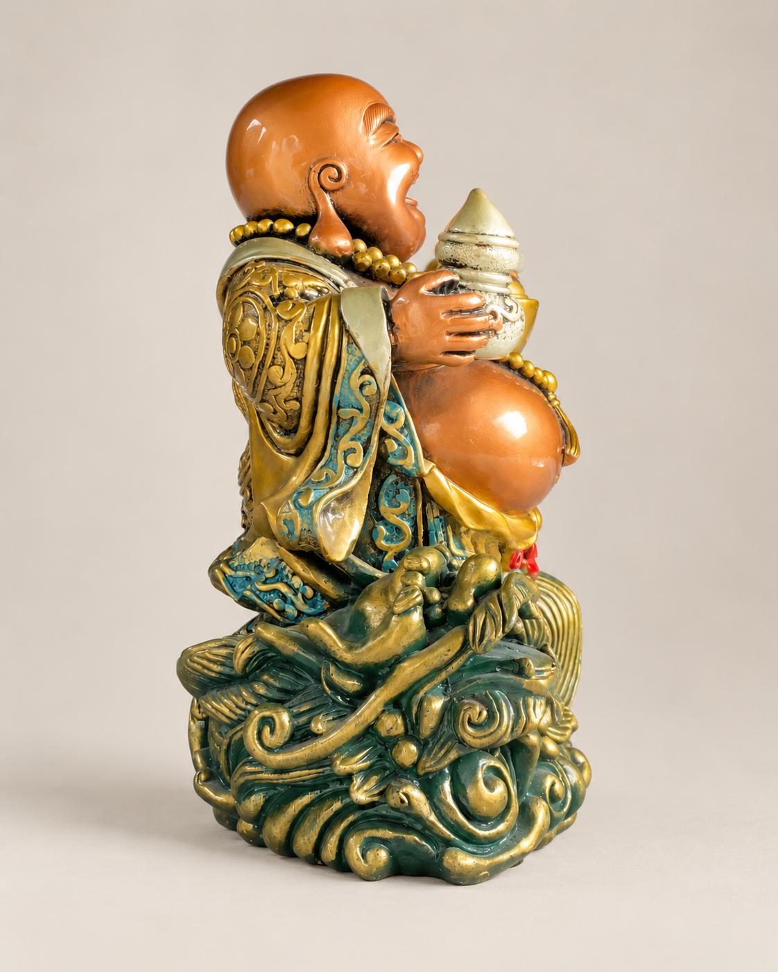 Laughing Buddha (Budai) Statue – for Good Luck & Prosperity