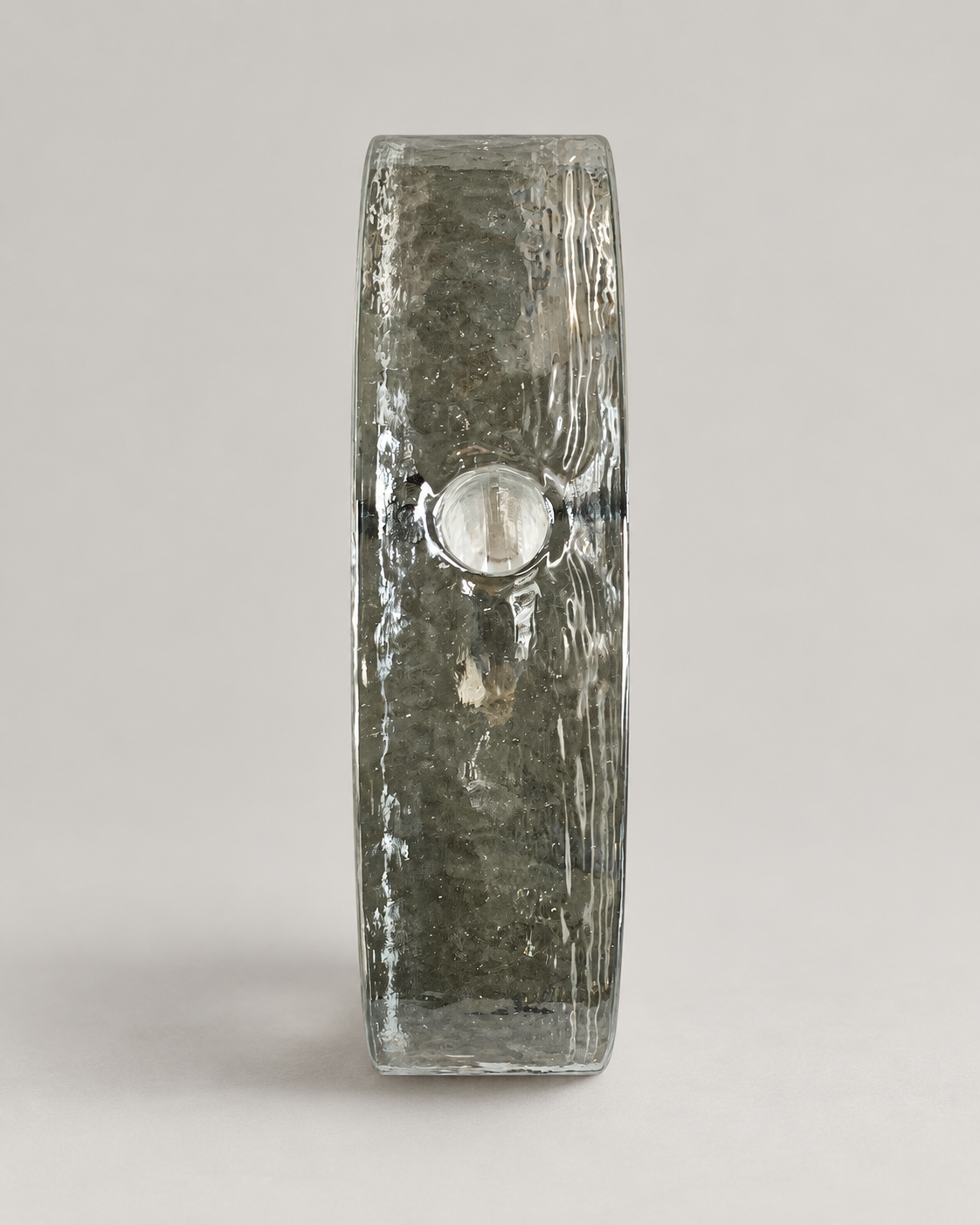 Mid-Century Modern Solifleur glass block Murano Vase designed by Klaus Breit