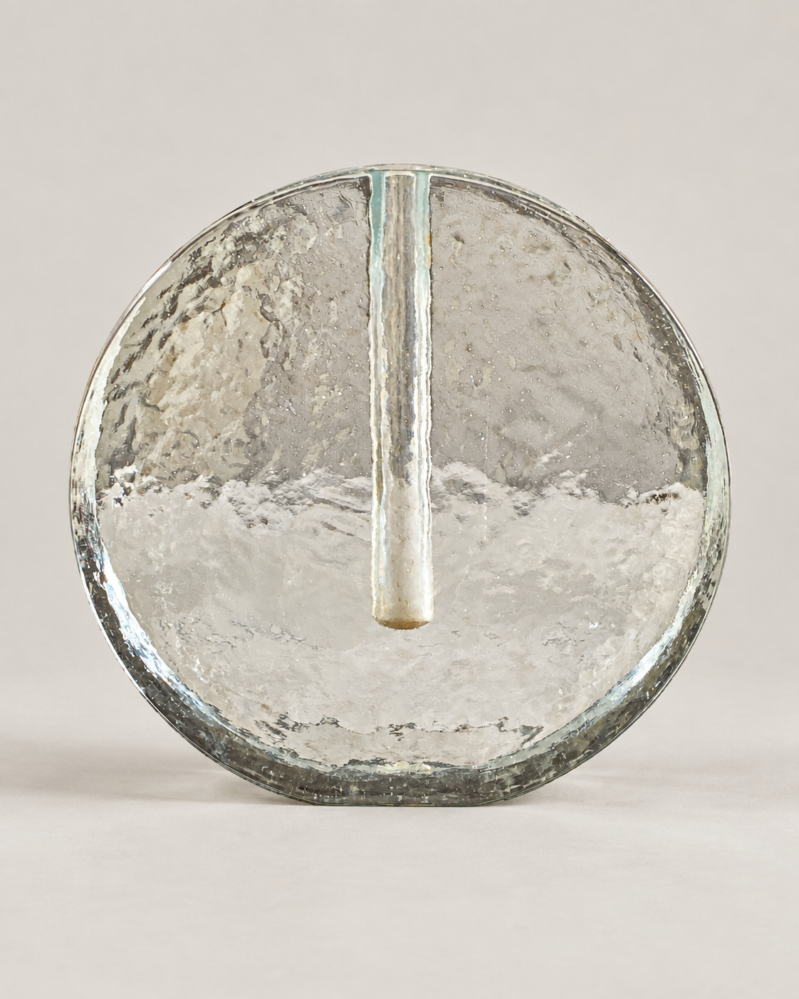 Mid-Century Modern Solifleur glass block Murano Vase designed by Klaus Breit